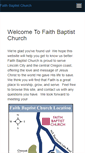 Mobile Screenshot of faithlincolncity.org